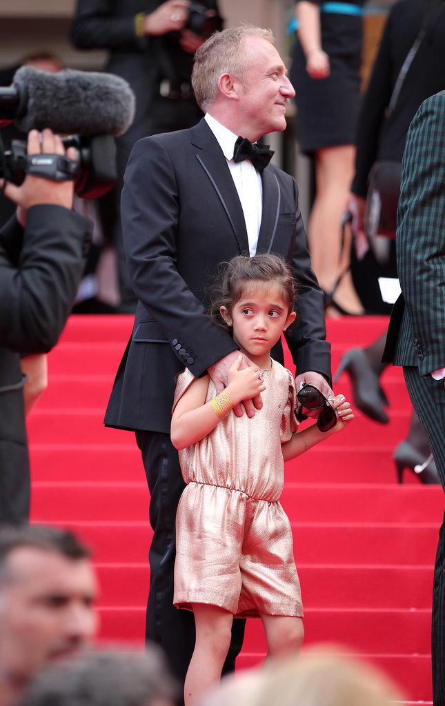 Valentina Pinault walked the red carpet with her dad Francois Henri Pinault during her mom, Salma Hayek's premiere for The Prophet on Saturday.
Valentina Pinault walked the red carpet with her dad Francois Henri Pinault during her mom, Salma Hayek's premiere for The Prophet on Saturday.