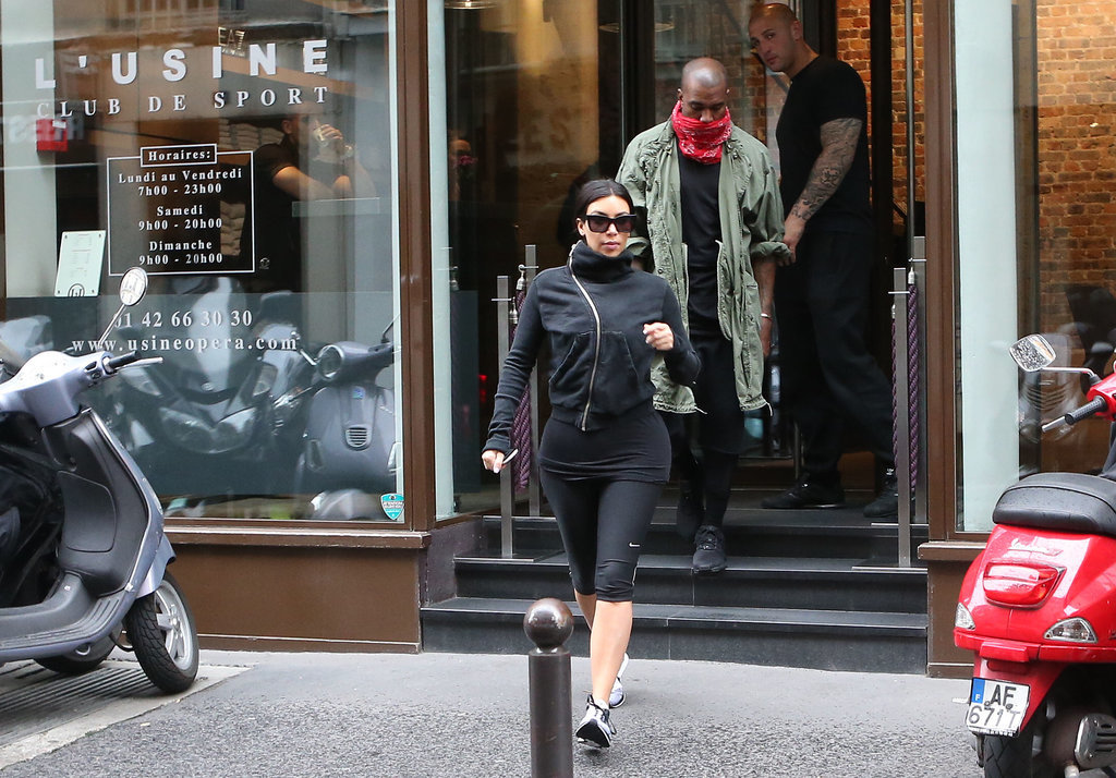 Kim and Kanye: The Couple That Sweats Together, Stays Together! Kim and Kanye: The Couple That Sweats Together, Stays Together!