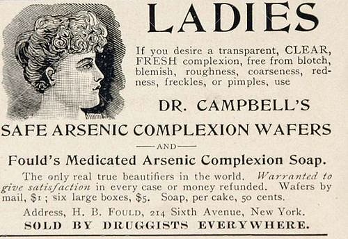 We've Learned Arsenic Isn't a Proper Soap We've Learned Arsenic Isn't a Proper Soap