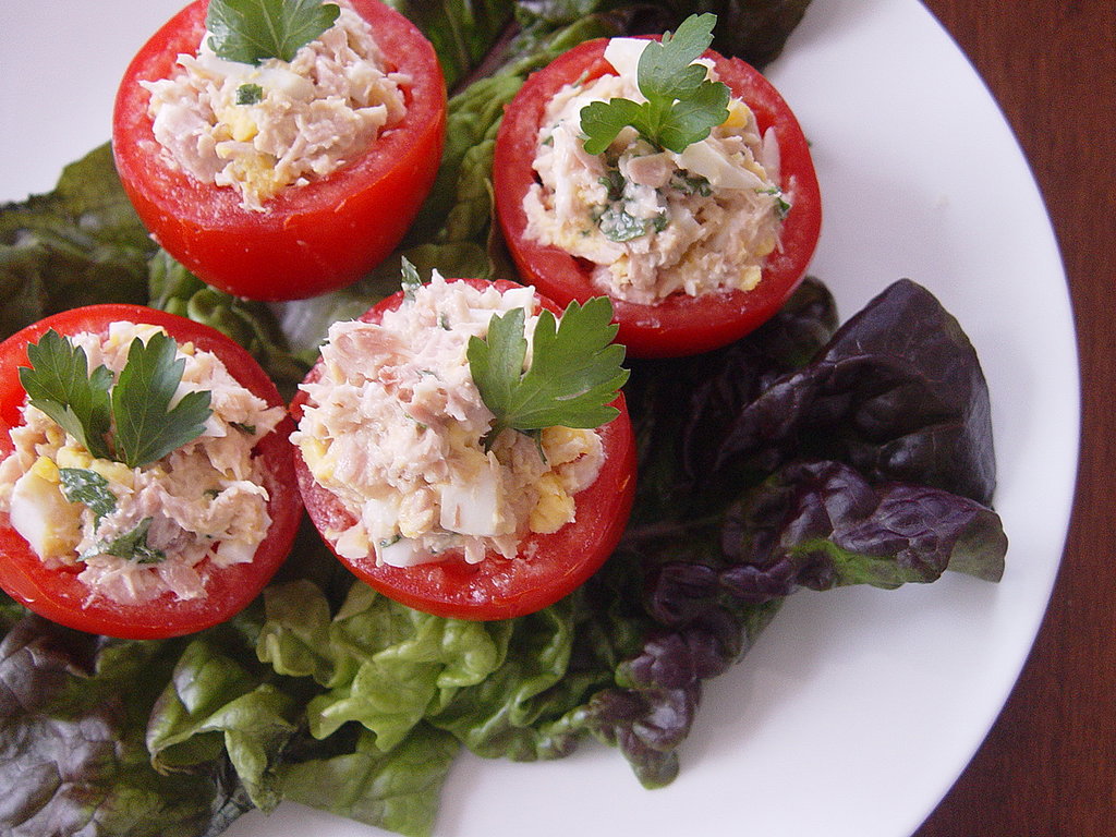 Tuna-Stuffed Tomatoes Tuna-Stuffed Tomatoes