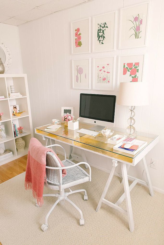 An Ikea desk gets a glamorous upgrade with this gilded desk tutorial.
Source: Ruth Eileen Photography via Style Me Pretty
An Ikea desk gets a glamorous upgrade with this gilded desk tutorial.
Source: Ruth Eileen Photography via Style Me Pretty