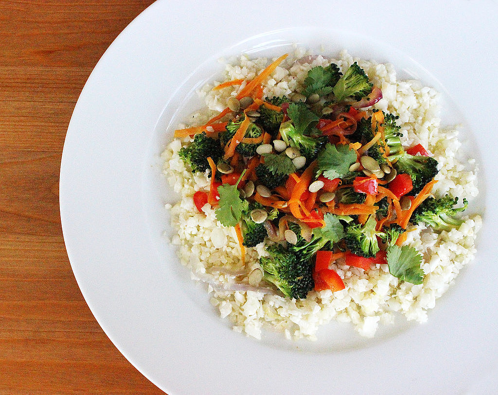 Lunch and Dinner: Cauliflower "Rice" Stir-Fry Lunch and Dinner: Cauliflower "Rice" Stir-Fry