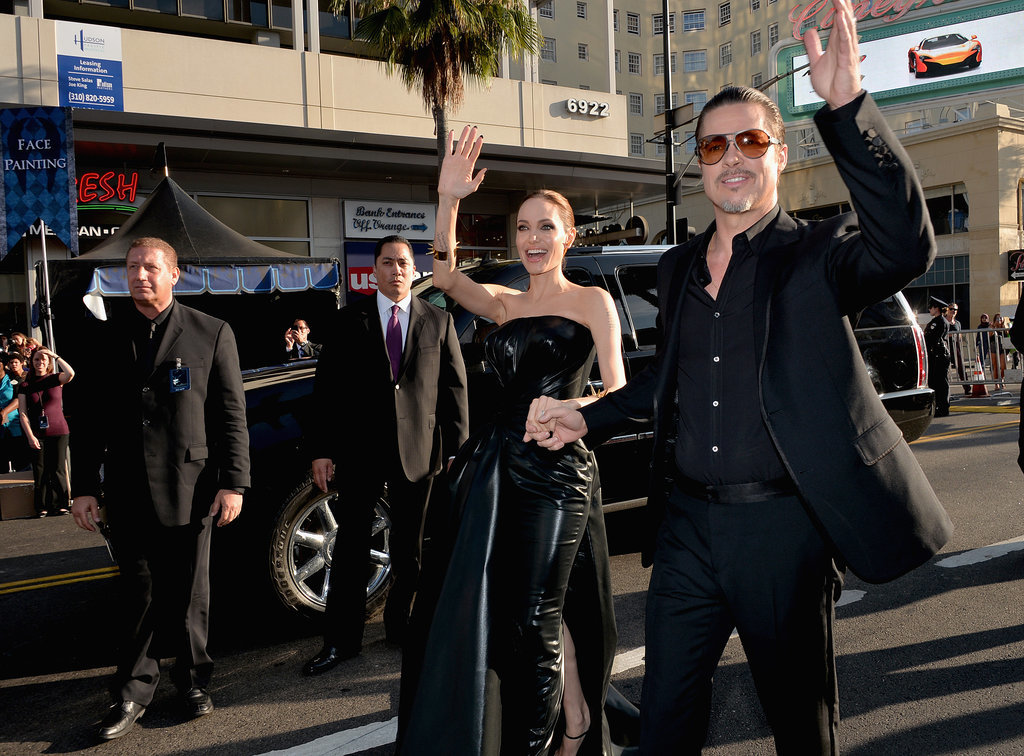 Angelina Jolie and Brad Pitt Make Maleficent a Family Affair