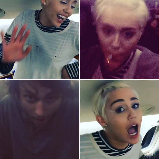 Miley Cyrus's Private-Jet Dance Party Is Blowing Up on Instagram Miley Cyrus's Private-Jet Dance Party Is Blowing Up on Instagram