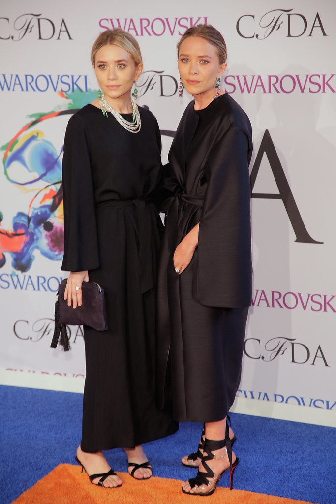 Ashley and Mary-Kate Olsen at the 2014 CFDA Awards Ashley and Mary-Kate Olsen at the 2014 CFDA Awards