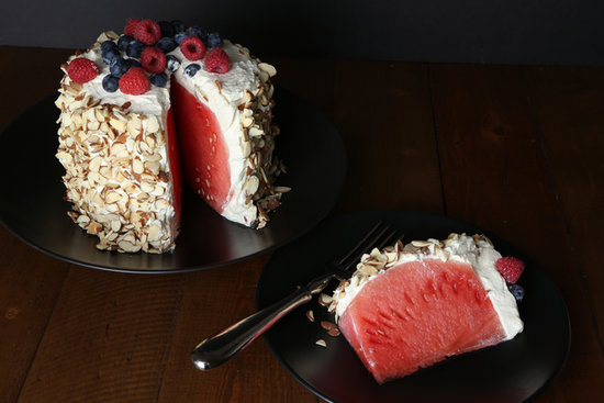 How to Make a No-Bake Watermelon Cake, in Pictures How to Make a No-Bake Watermelon Cake, in Pictures