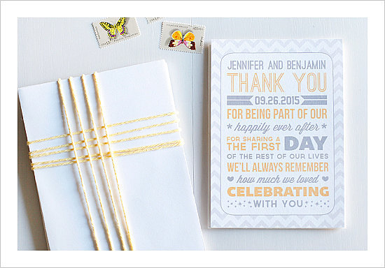 Poster-Style Thank You Card Poster-Style Thank You Card