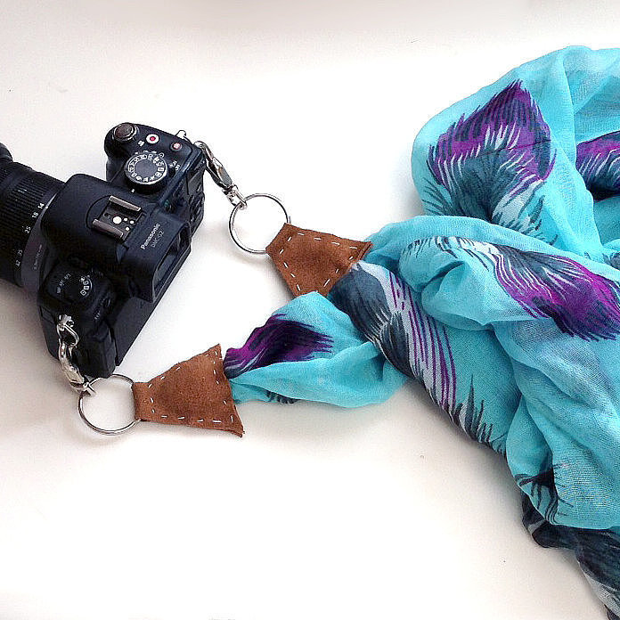 Scarf Camera Strap Scarf Camera Strap