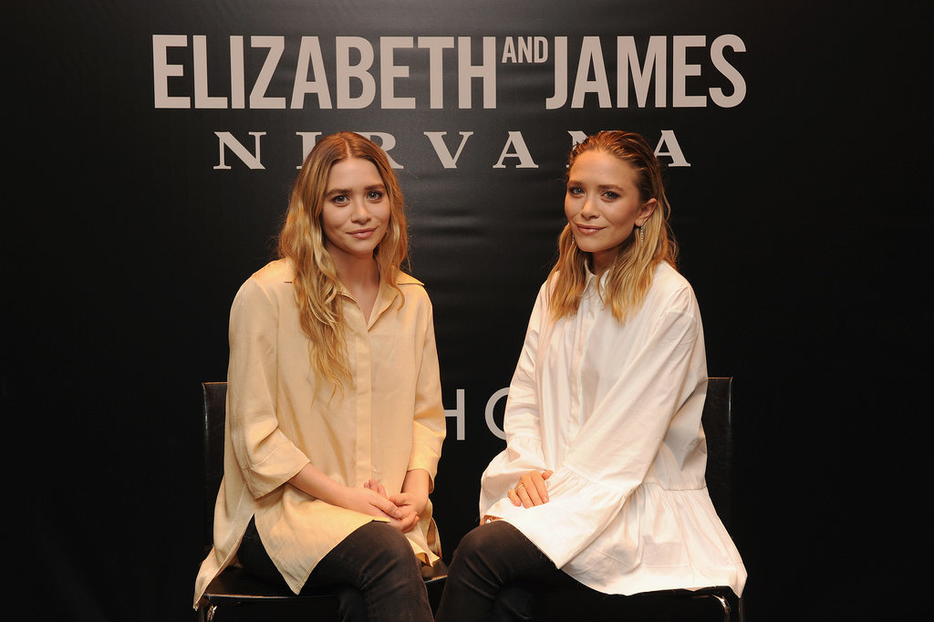 While Ashley kept her long blond locks styled simply, Mary-Kate slicked back the crown of her shorter style at the Elizabeth and James Sephora VIB Rouge Event in 2014.
While Ashley kept her long blond locks styled simply, Mary-Kate slicked back the crown of her shorter style at the Elizabeth and James Sephora VIB Rouge Event in 2014.