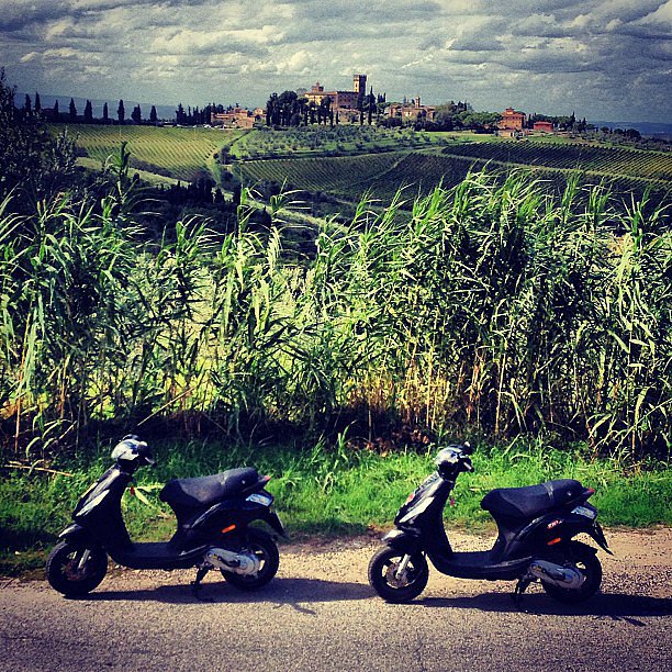 Ride a Vespa in Tuscany Ride a Vespa in Tuscany