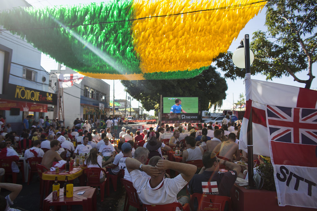 Fans gathered for a viewing party in Manaus, Brazil.
Fans gathered for a viewing party in Manaus, Brazil.