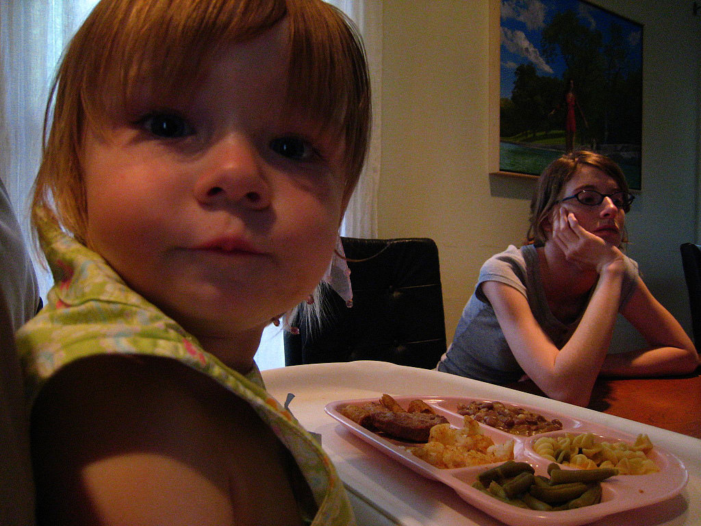 "No snacks for the rest of the day." "No snacks for the rest of the day."