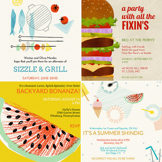 21 BBQ Invites Cute Enough to Eat 21 BBQ Invites Cute Enough to Eat