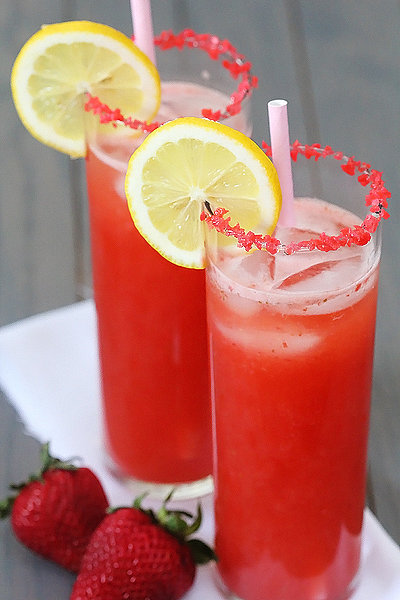 Sparkling Strawberry Lemonade Sparkling Strawberry Lemonade