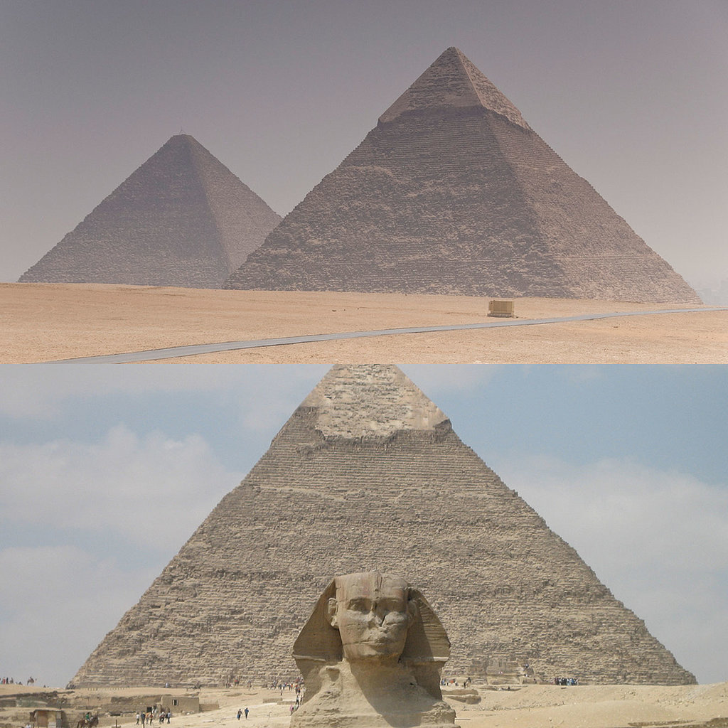 Pyramids of Giza, Egypt Pyramids of Giza, Egypt