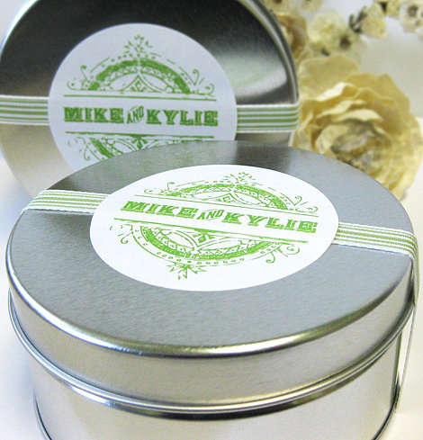 Round Labels in a Vintage Style Round Labels in a Vintage Style