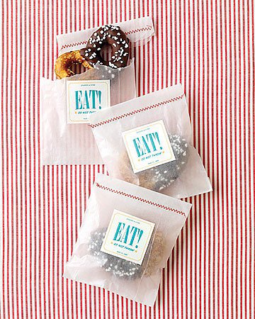"Eat" Wedding Favor Labels "Eat" Wedding Favor Labels