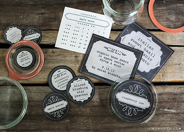 Chalkboard Labels by Lia Griffith Chalkboard Labels by Lia Griffith