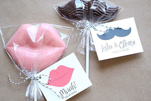 Muah and Mustache Favor Tag Muah and Mustache Favor Tag