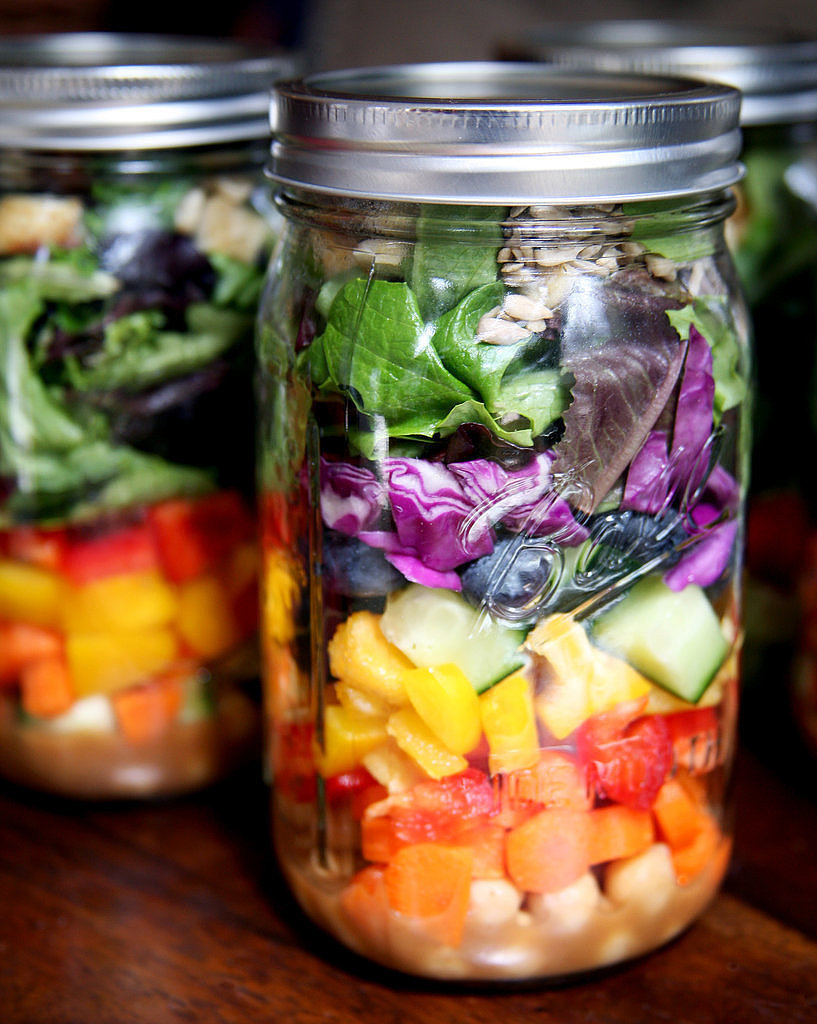 A Rainbow Layered Salad A Rainbow Layered Salad