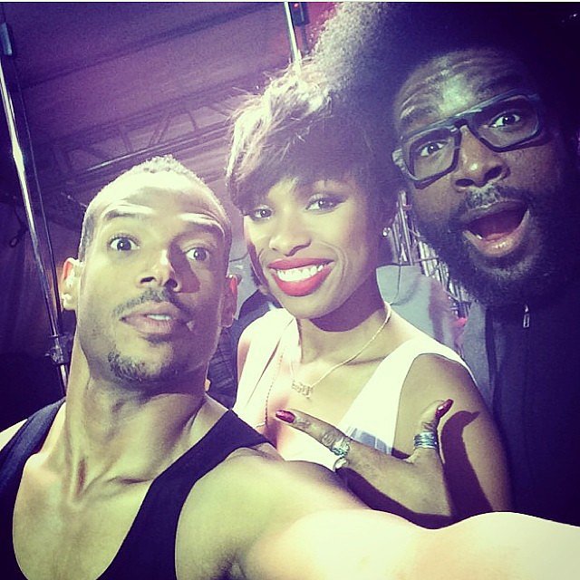 Marlon Wayans, Jennifer Hudson, and Questlove posed backstage together at the Philly Fourth of July Jam.
Source: Instagram user questlove
Marlon Wayans, Jennifer Hudson, and Questlove posed backstage together at the Philly Fourth of July Jam.
Source: Instagram user questlove