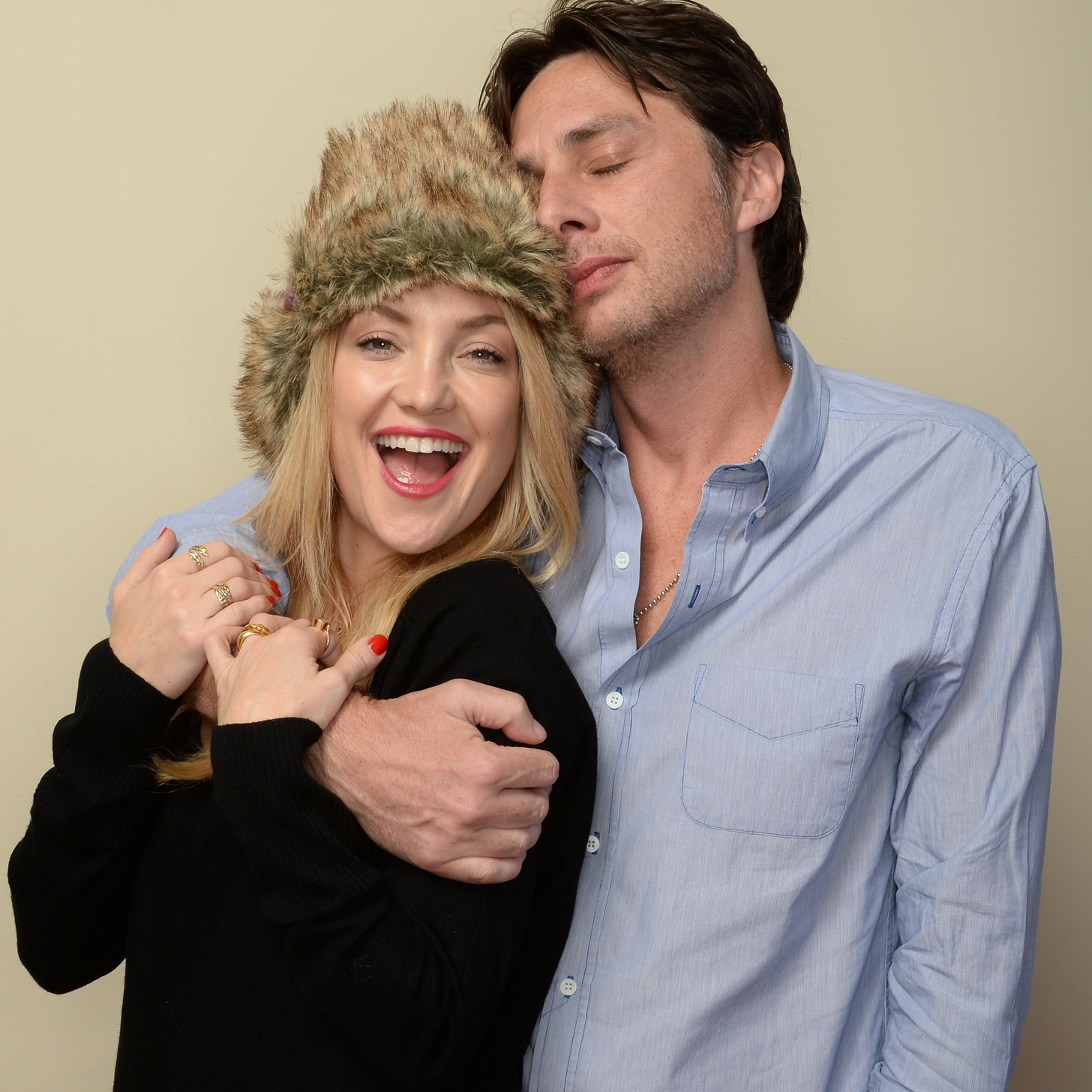 Kate Hudson and Zach Braff Share Their Secrets to Happiness