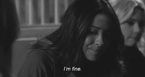 The "I'm Really Not Fine, Though" The "I'm Really Not Fine, Though"