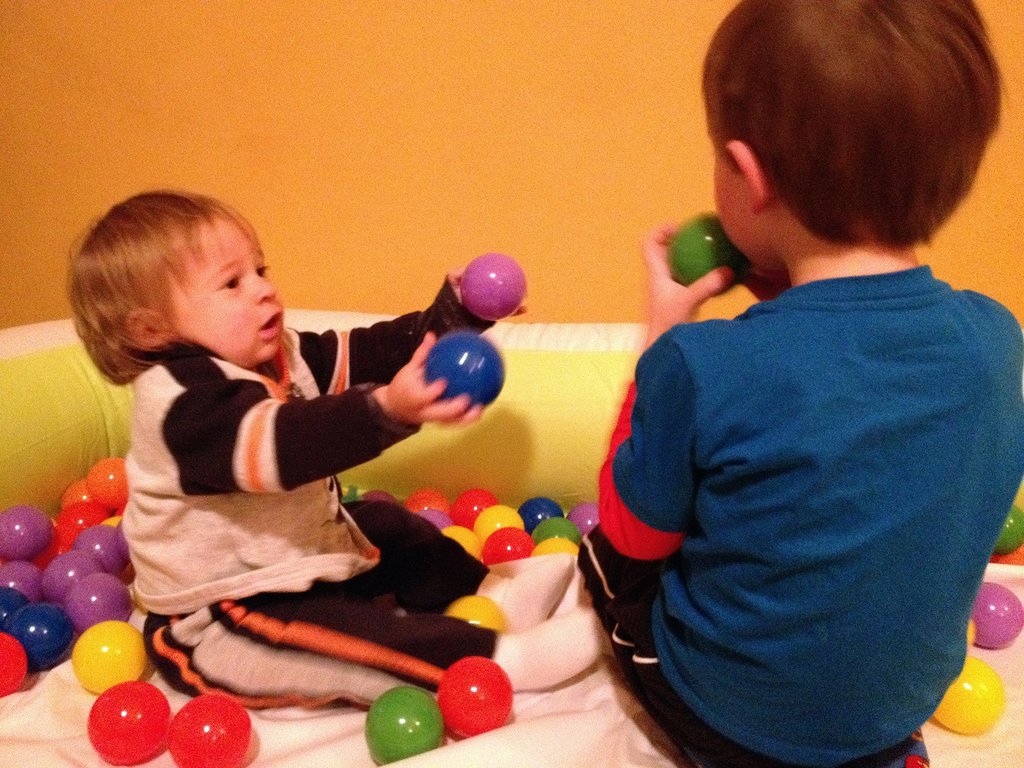 Corral Your Kids in a Kiddie Pool (Indoors!) Corral Your Kids in a Kiddie Pool (Indoors!)