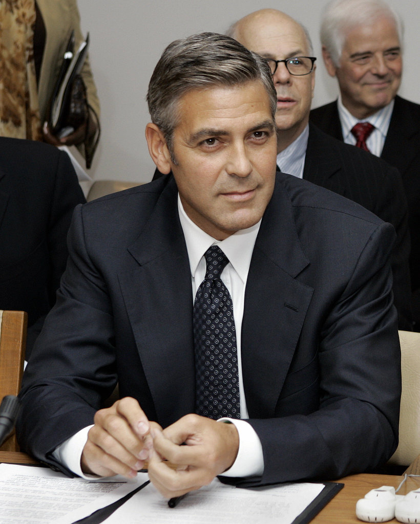 George Clooney vs. Charlton Heston George Clooney vs. Charlton Heston