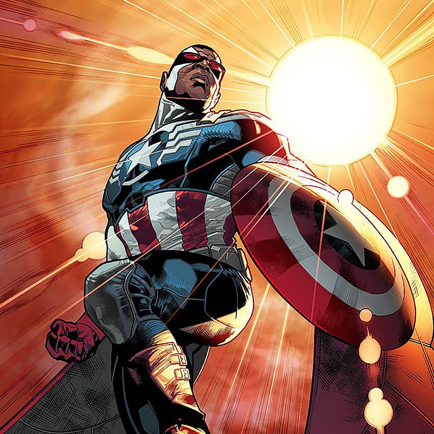 The New Captain America Is . . . the Falcon! The New Captain America Is . . . the Falcon!