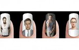 Ryan Gosling Nail Wraps: So You Can Stare At Him Shirtless All Day Long Ryan Gosling Nail Wraps: So You Can Stare At Him Shirtless All Day Long