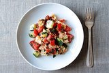 Gazpacho Panzanella + Corn and Barley Salad Gazpacho Panzanella + Corn and Barley Salad