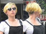 Very Pregnant Scarlett Johansson Debuts Very Short, Very Blonde New Haircut Very Pregnant Scarlett Johansson Debuts Very Short, Very Blonde New Haircut
