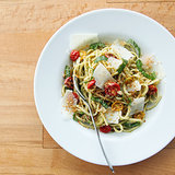 Pasta With Pesto and Roasted Tomatoes Recipe Pasta With Pesto and Roasted Tomatoes Recipe
