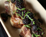 Grilled Lamb With Blackberry Sauce
