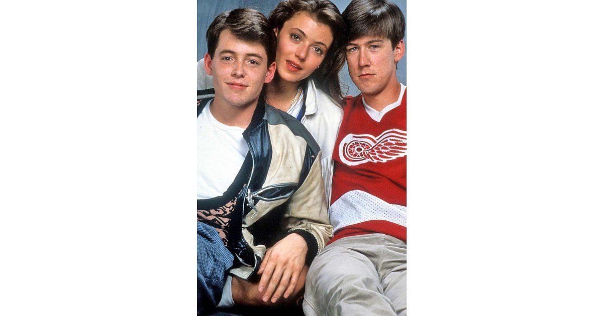 Ferris, Sloane, and Cameron From Ferris Bueller's Day Off '80s