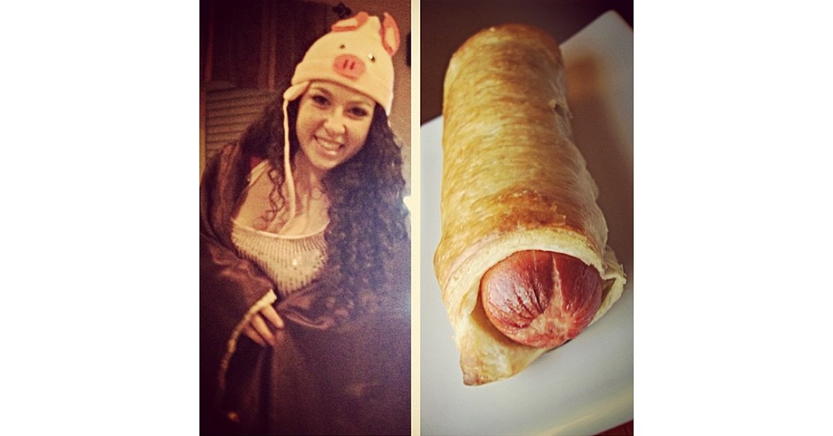 A Pig in a Blanket 61 DIY Halloween Costume Ideas Tailored For Teens