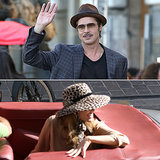 Brad Pitt in Paris and Angelina Jolie in Malta | Pictures