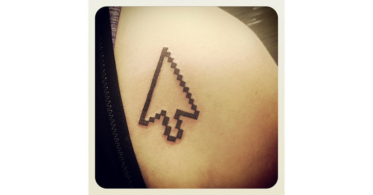  Cursor | Prepare to Geek Out Over These Tattoo Ideas | POPSUGAR Tech