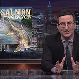John Oliver Shot Salmon Can**n