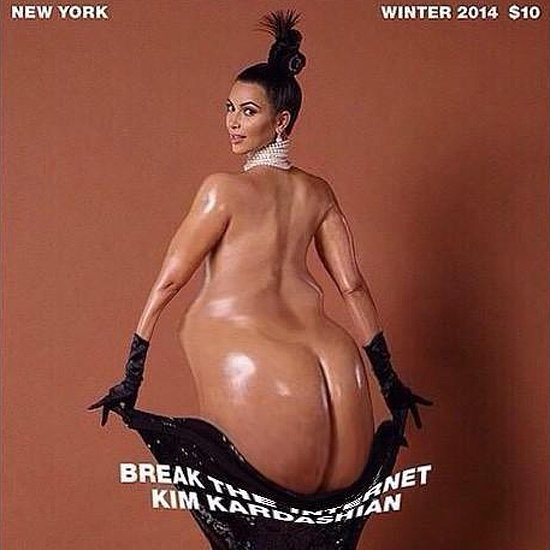 Kim Kardashian Bare Butt 107