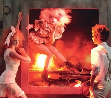 Lady Gaga on British Vogue-december 09