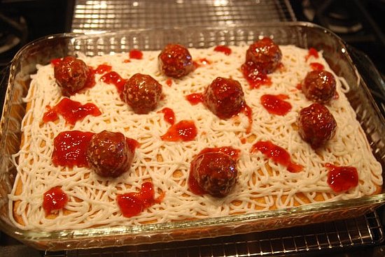 Meatball Cake