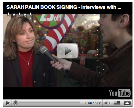 Funny Video! Palin Fans Explain Support! 