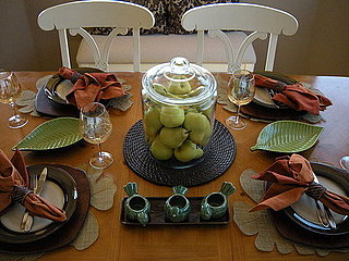Organic Fall Table Setting