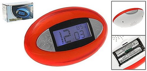 Rugby style Touch Talking Clock