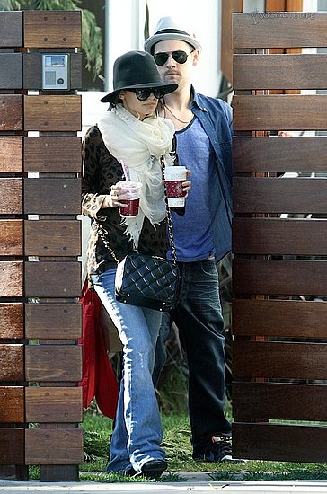 Nicole Richie and Joel Madden go shopping