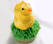 Peep cupcakes