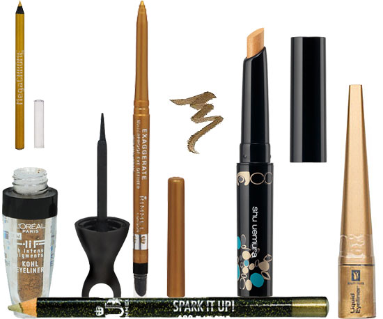 Gold Eyeliner
