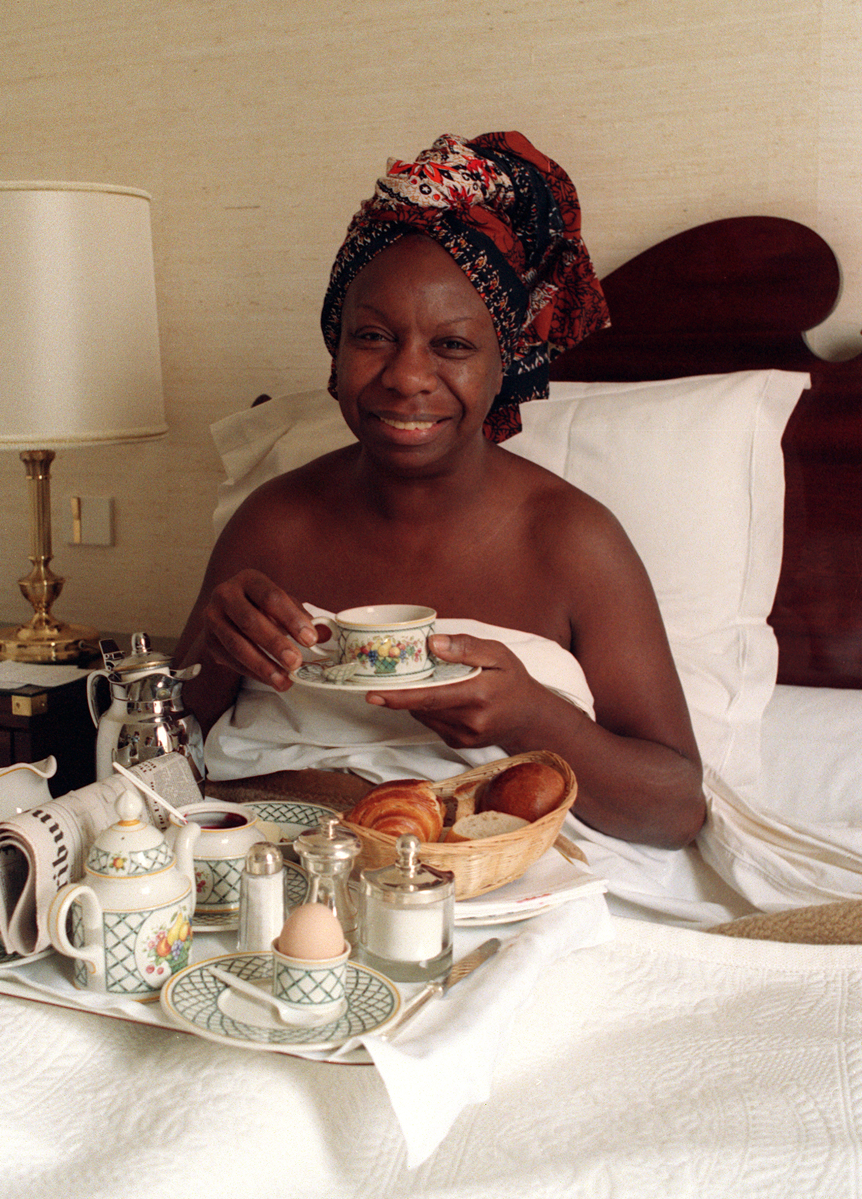 Breakfast in Bed After a Concert in Paris, 1988 Breakfast in Bed After a Concert in Paris, 1988